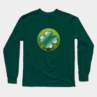 Celtic Shamrock 2 Long Sleeve T-Shirt